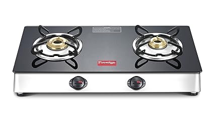 Buy Prestige Marvel Plus Stainless Steel 2 Burner Gas Stove Black