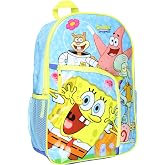 SpongeBob SquarePants And Friends School Dual Compartment Backpack For Daily Use