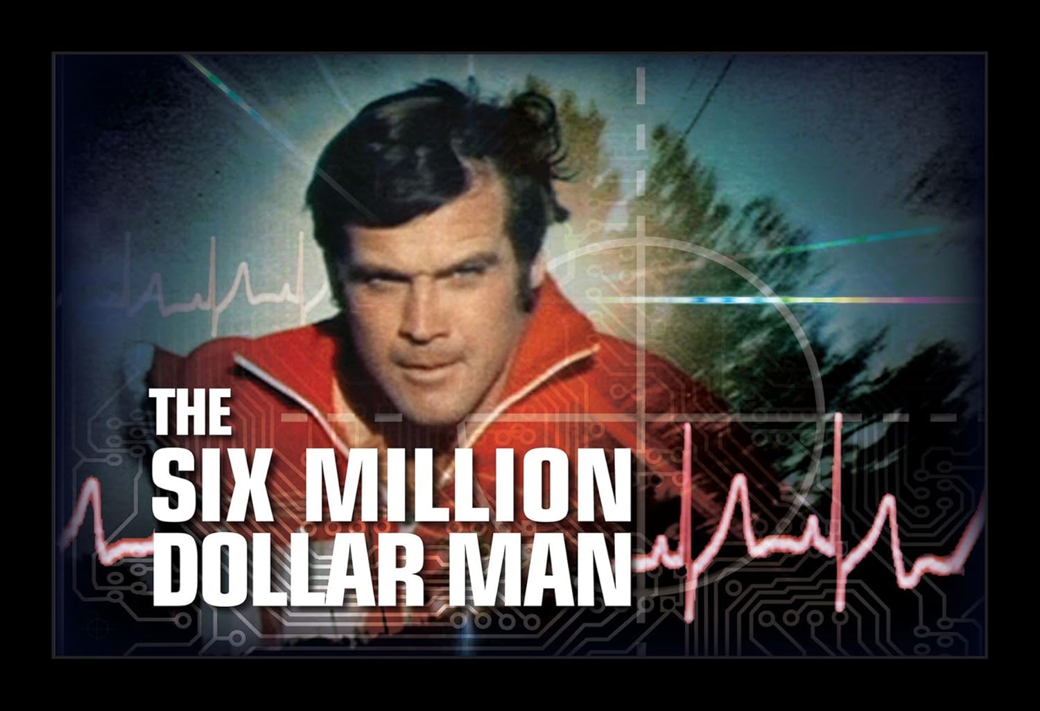 Six Million Dollar Man - 11x17 Framed TV Movie Poster by Wallspace