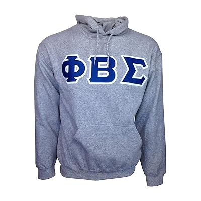 Zeta Phi Beta Two Tone Lettered Hooded Sweatshirts - Greek Gear