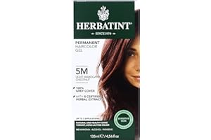 Herbatint 5M Light Mahogany Chestnut Permanent Herbal Hair Colour Gel 135ml