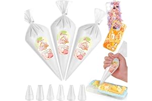 COLOPLAY Cream Glue, 3PCS White Whipped Cream Glue Kit (Each 100g) with 6PCS Piping Tip, DIY Phone Case Kit for Decoration Craft Gift Fun for Birthday, Christmas