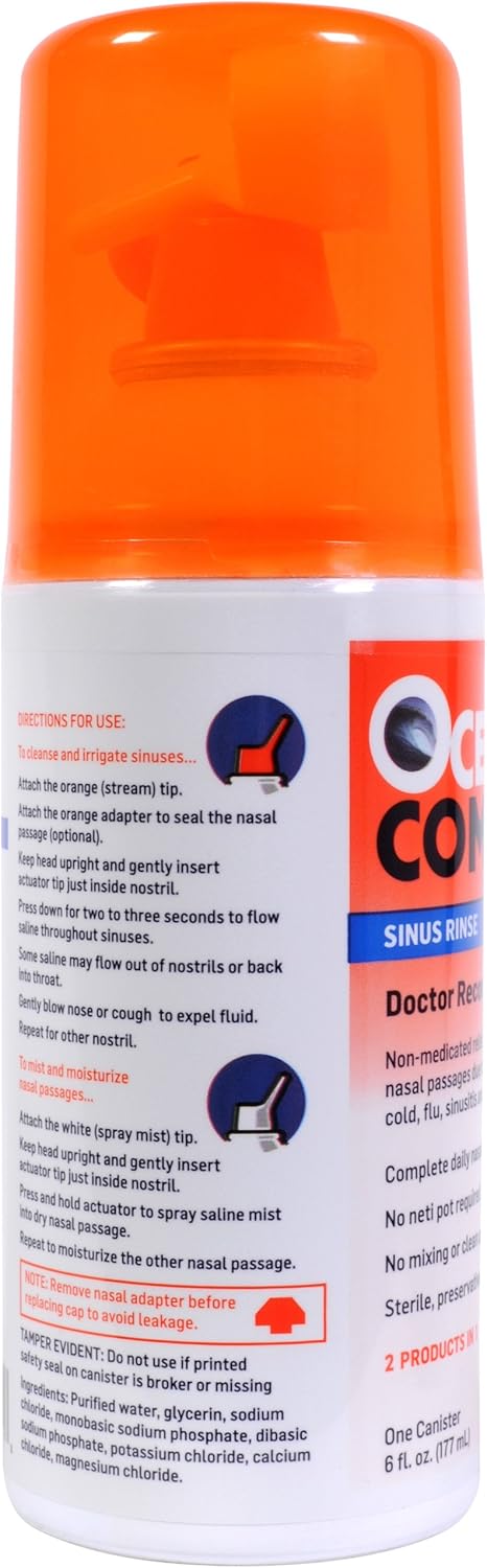 Ocean Complete Sinus Rinse, 6 Ounce Bottle: Health & Personal Care