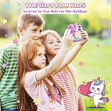 CAMCLID Kids Camera Instant Print Purple with 32GB Card 1080P Video view 6