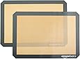 Amazon Basics Silicone, Non-Stick, Food Safe Baking Mat - Pack of 2