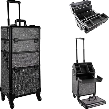 hair stylist rolling bag