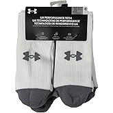 Under Armour Men's UA Performance Tech Cushioned Crew Socks - 6 Pack