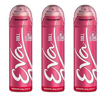 Eva Deodorants 125ml Doll Combo of 3