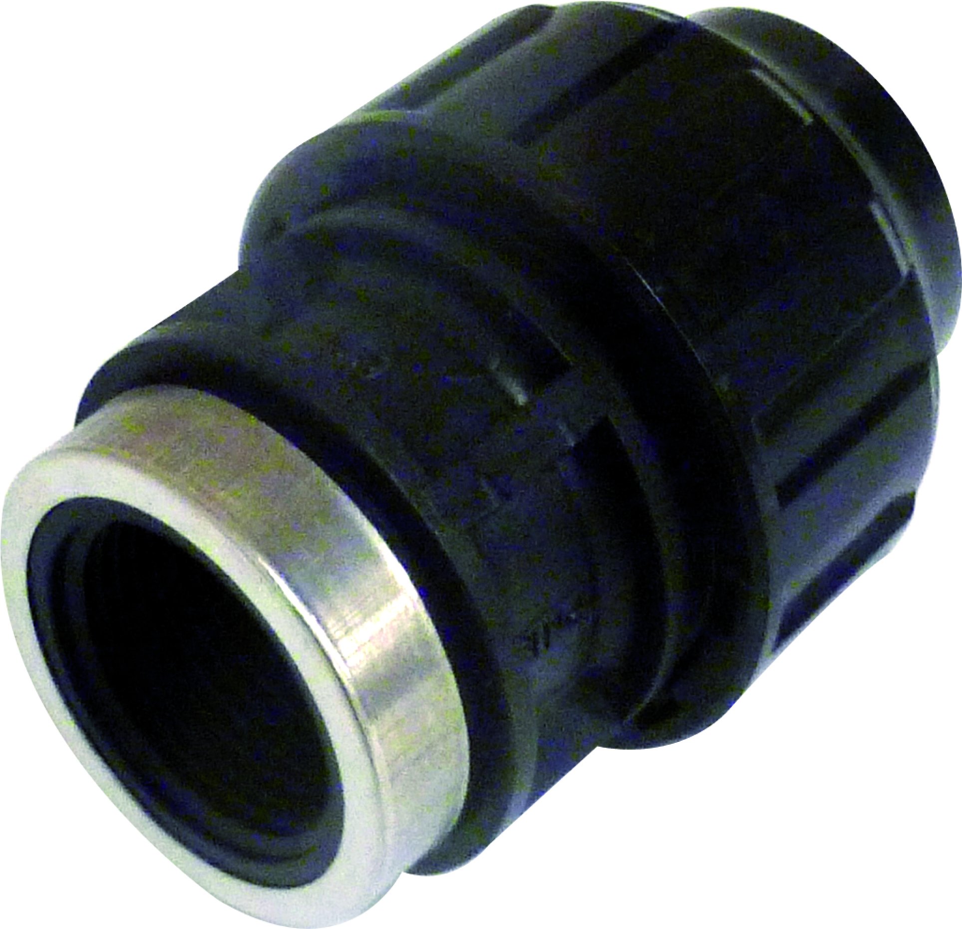 S&M 's & m Racor – Link Female Thread, Stainless Steel, 32 mm x 32/2 – BLACK