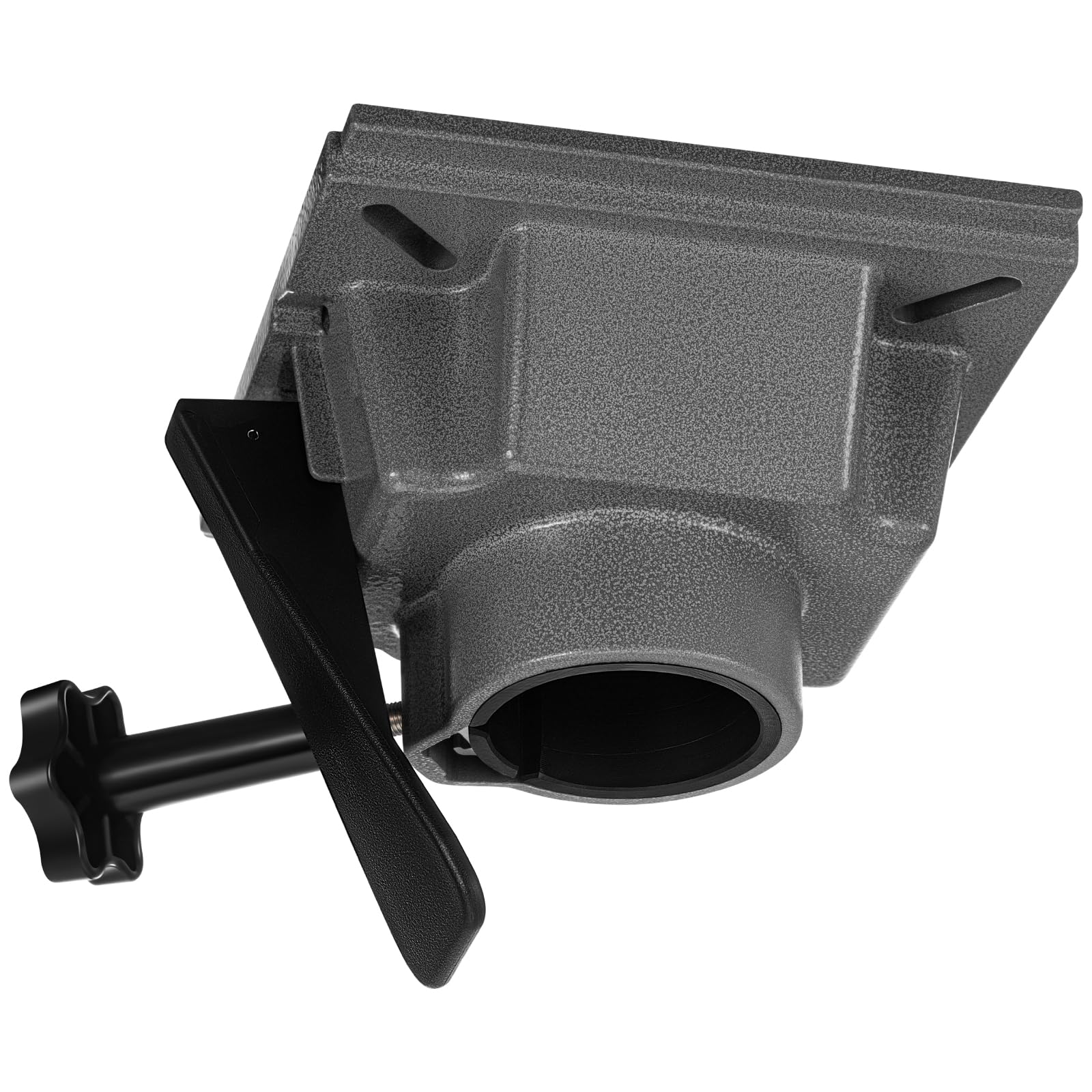 Photo 1 of Otoolling 2-3/8" Boat Seat Mount Boat Seat Pedestal Swivel 360 Degrees Rotation Aluminum with Locking Handle Fits 2 3/8" Post Yacht Marine Parts Fishing Accessories