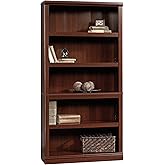 Sauder Miscellaneous Storage 5-Shelf Bookcase/ Book shelf, Select Cherry finish