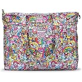 Super Be Plus Tote Bag, Bag for School or Travel, Fits Laptops & Notebooks, 8 Pockets-Long Shoulder Straps, Machine Washable