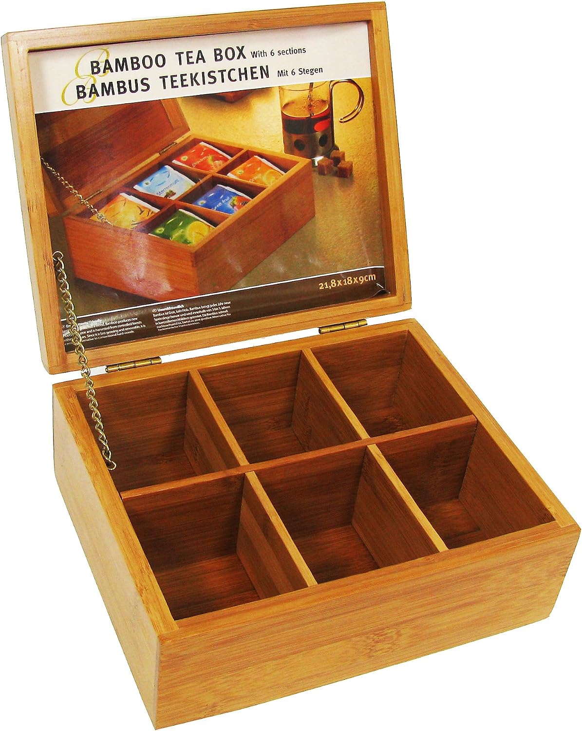 SUMTree Glas Teebeutel Organizer Mit 3 Schubladen G Produktbild-Vorschau 8