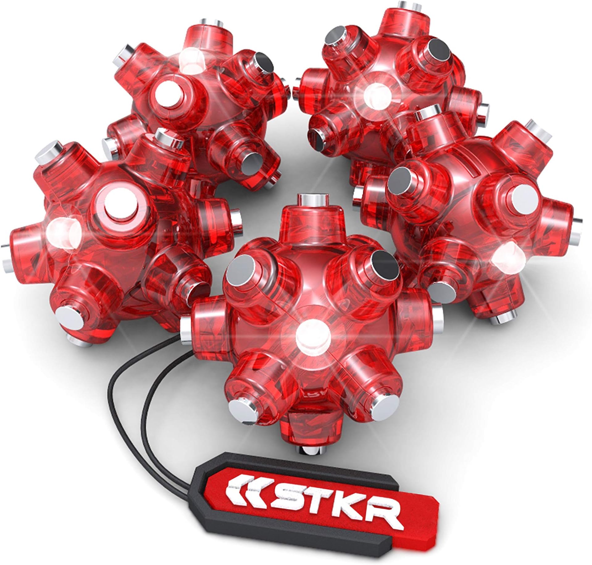 Striker Hand Tools Magnetic Light Mine Stocking Stuffer (Pack of 5) (Old Version)
