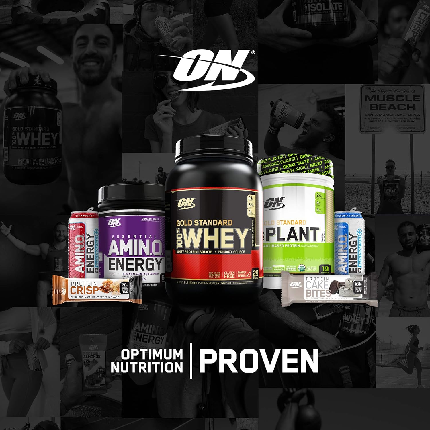 OPTIMUM NUTRITION GOLD STANDARD 100% Casein Protein Powder, Creamy Vanilla, 2 Pound: Prime Pantry