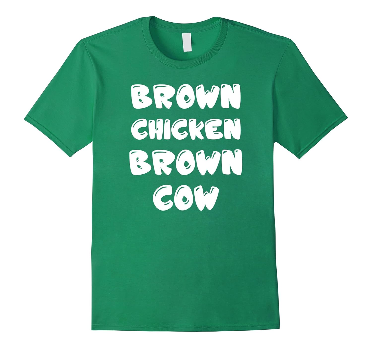 Brown Chicken Brown Cow Funny TShirt TeeCL Colamaga
