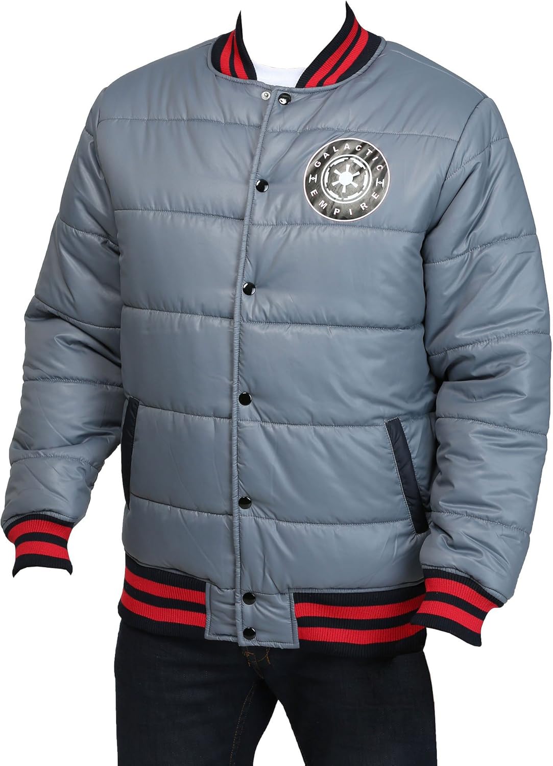 STAR WARS Men's Galactic Empire Quilted Jacket Clothing