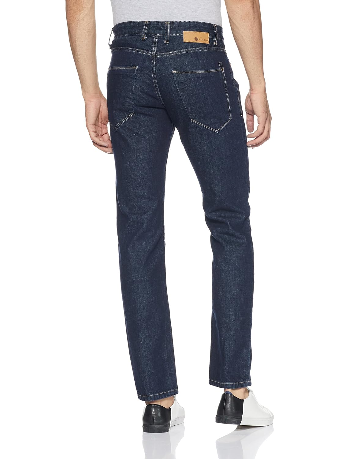 symbol amazon brand men's relaxed fit jeans