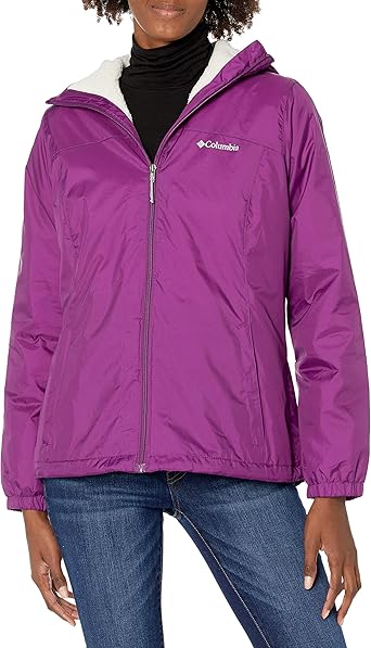 columbia rain to fame hooded rain jacket