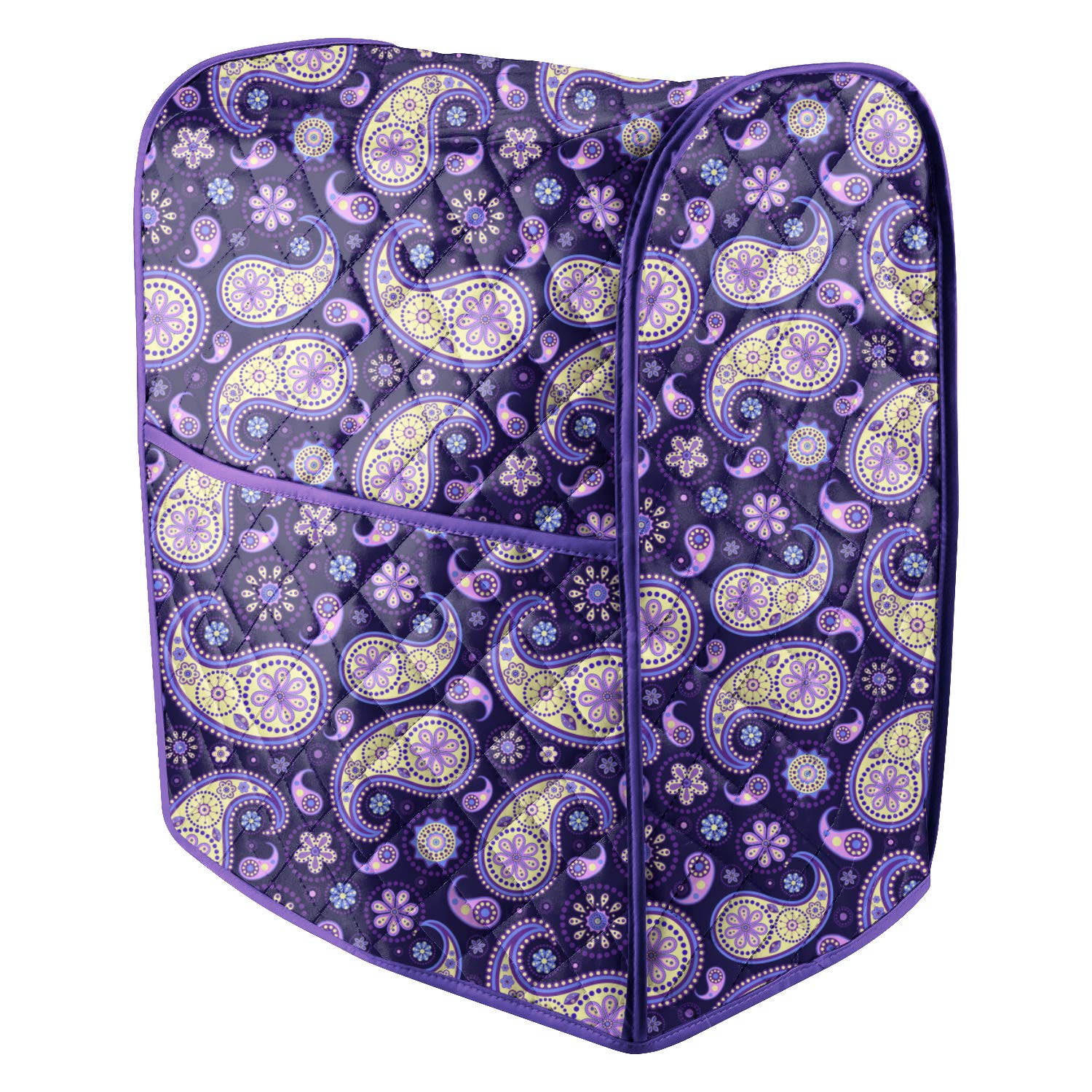 Kitchen Aid Mixer Cover with Pockets, Compatible 4.5-6 Quart Kitchen Aid Organizer Bag for Kitchenaid Mixer, Cover Compatible for Kitchenaid Stand Mixer TFC368