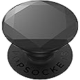 ​​​​PopSockets: Phone Grip with Expanding Kickstand, Pop Socket for Phone - Metallic Diamond Black