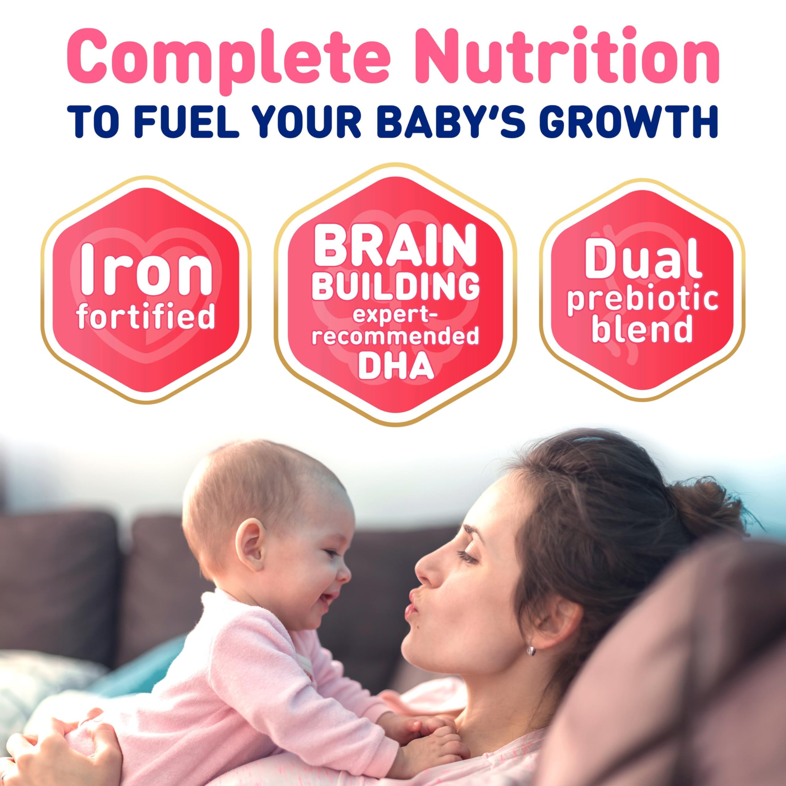 Enfamil A.R. Baby Formula, Added Rice Starch Formula to Reduce Reflux & Spit-Up, DHA for Brain Development, Probiotics to Support Digestive & Immune Health, Baby Milk, 19.5 Oz