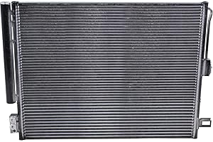 Kool-Vue A/C Condenser Compatible with 2010-2021 Jeep Grand Cherokee, For 2022 Grand Cherokee WK, For 2011-2022 Dodge Durango Aluminum CH3030242