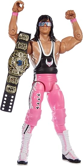bret hart elite action figure
