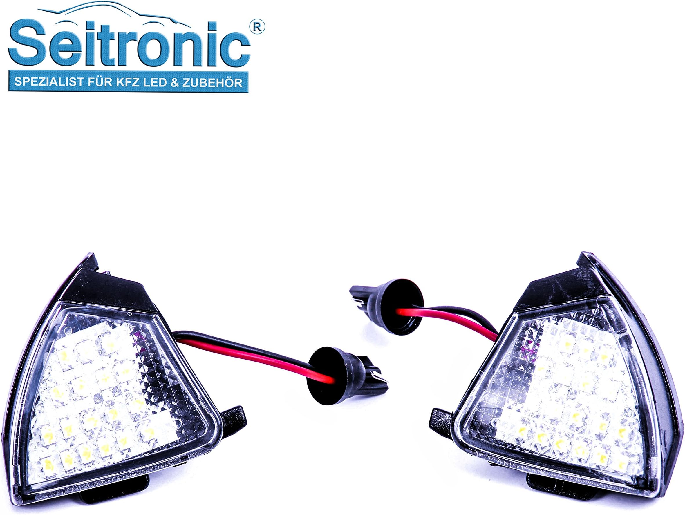 Seitronic® Set OEM LED ambient lighting, Exterior mirrors - Xenon White