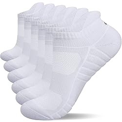 Lapulas Athletic Ankle Socks, Low Cut Cushioned