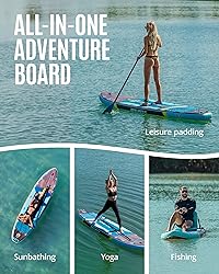 ZLX 11'6" Extra Wide Inflatable Stand Up Paddle