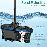 Biling Pond Filter Pump 2500 L/H 40W with 3 Fountain Heads 800-4000L view 3