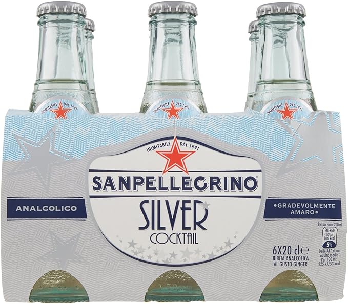 San Pellegrino Cocktail Silver 6 X 0 Ml Amazon It Alimentari E Cura Della Casa