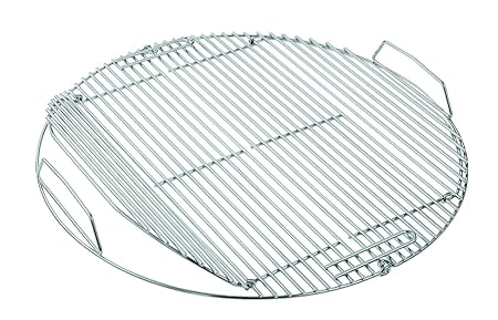 RÖSLE Grillrost, Edelstahl 18/10, Ø 50 cm, passend für RÖSLE Grills F50/F50 AIR, klappbar, spülmaschinengeeignet