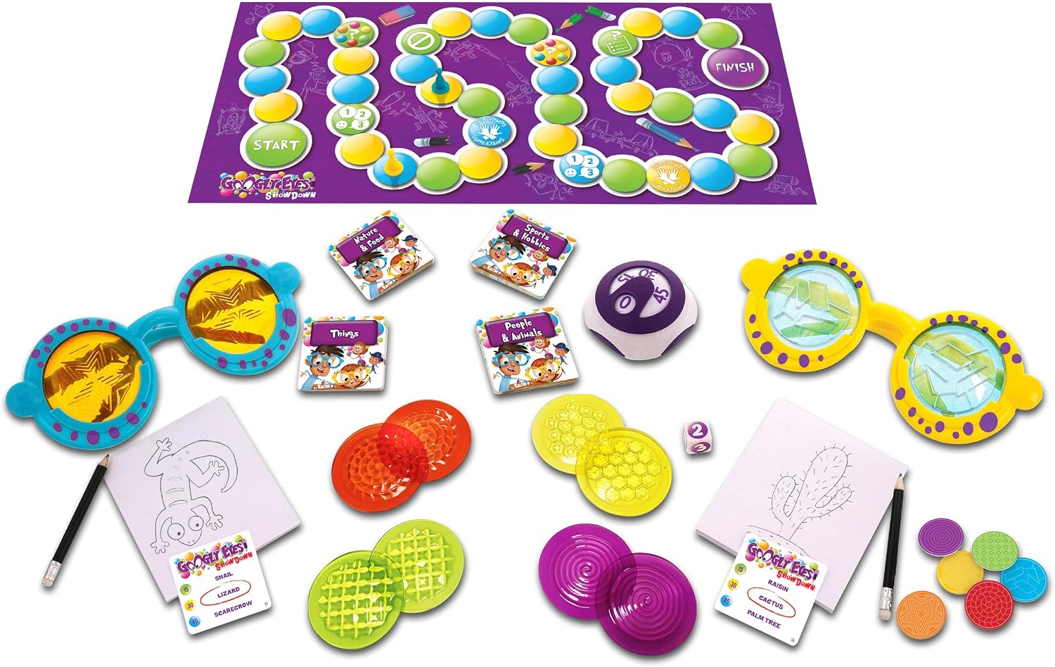 Googly Eyes Showdown: The Family Vision Distorting Drawing Game, Multicolor, OSFA - Image 4