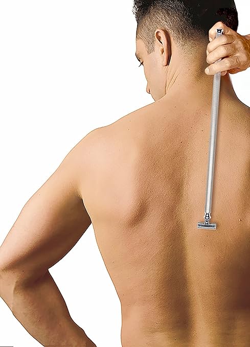 Back Hair Shaver 17 Inch Extra Long Handled Safety Razor Body
