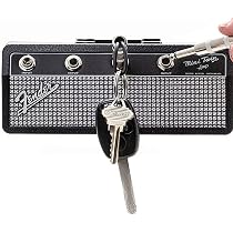 Alnicov Porte-Clés Mural Pour Guitare – Support Ampli Avec 4 Crochets En Forme De Prise Jack, Idéal Pour Musiciens Et Studios