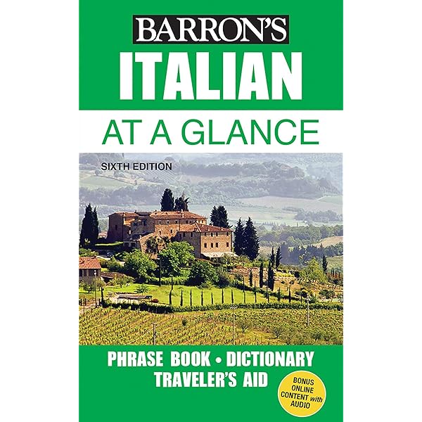 Italian at a Glance: Phrase Book & Dictionary for Travelers