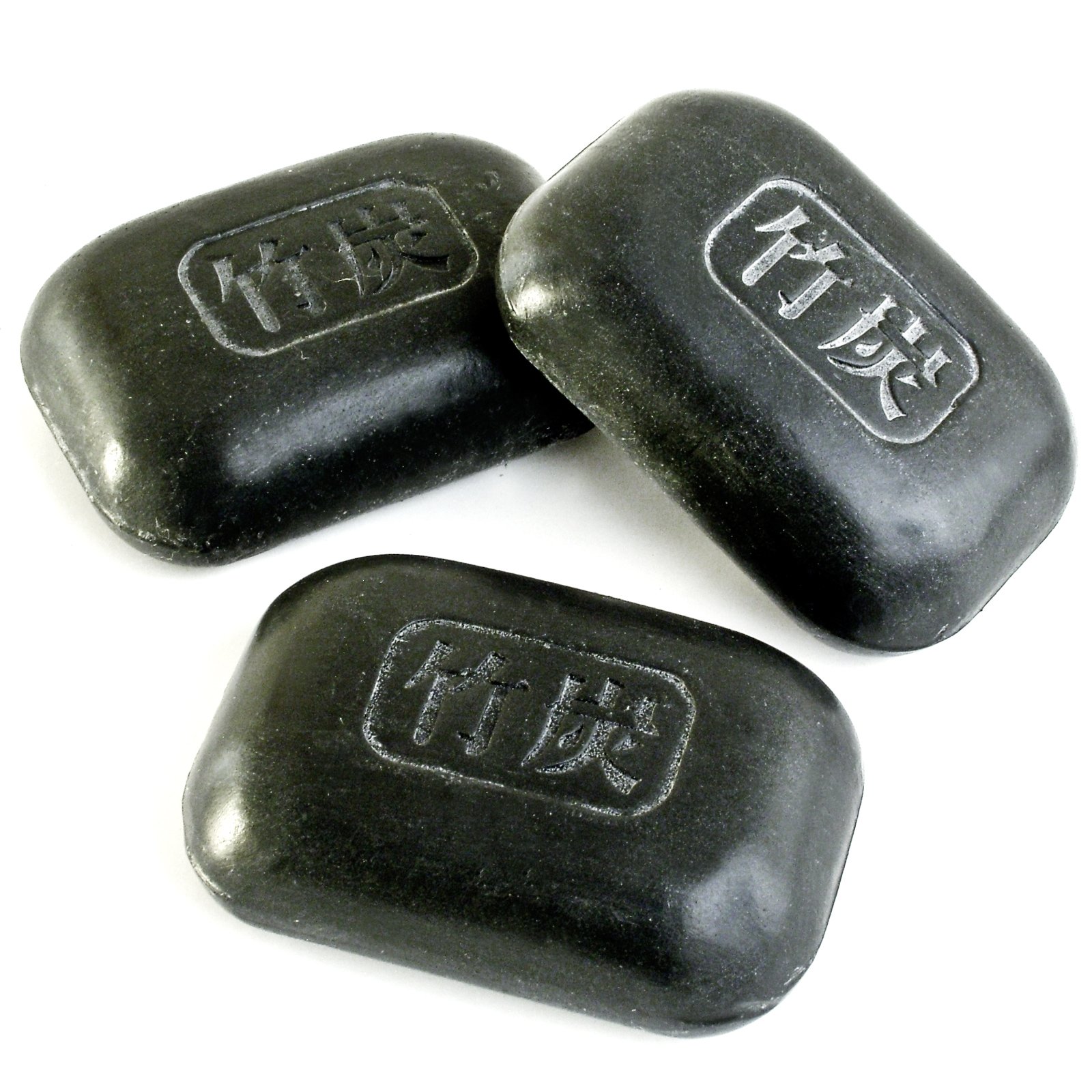 Bamboo Charcoal Soap For Soothing Dry Irritated Skin - 3 x 100gram Bars