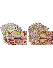 12 Sheets Of Scented Drawer Liners Floral Lining Paper For Dresser