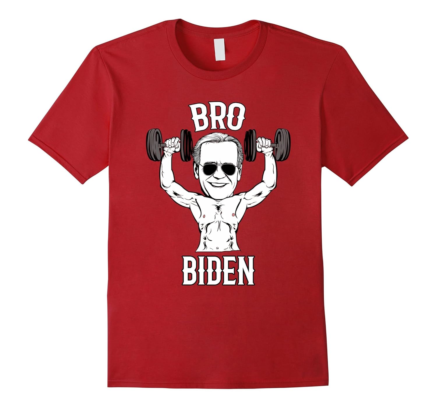 Funny Saying Joe Biden T-Shirt Workout Weightlifting Shirt-ANZ