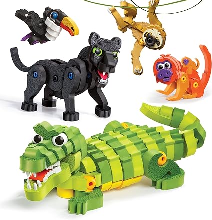 rainforest animal toy sets