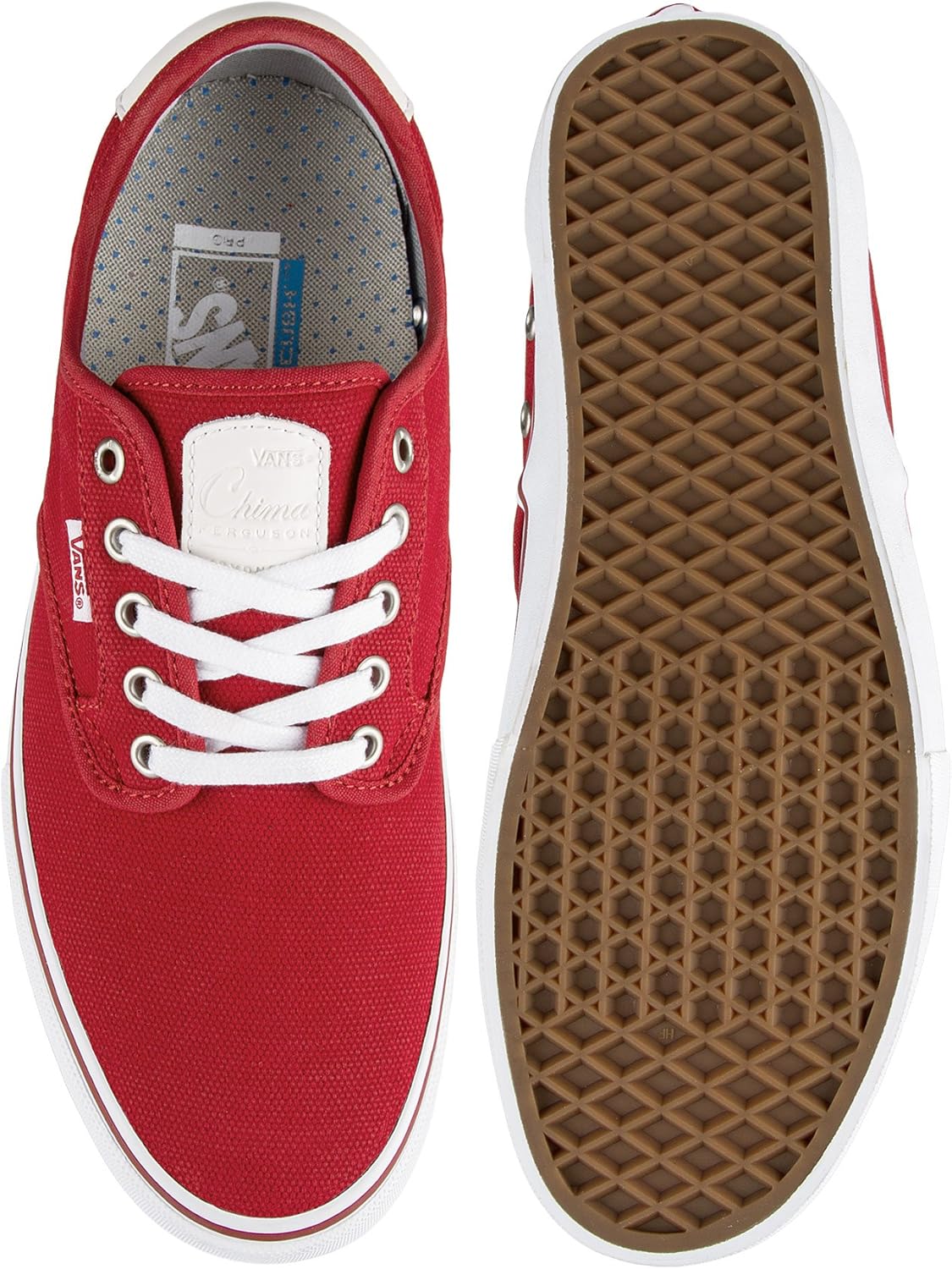 vans chima red