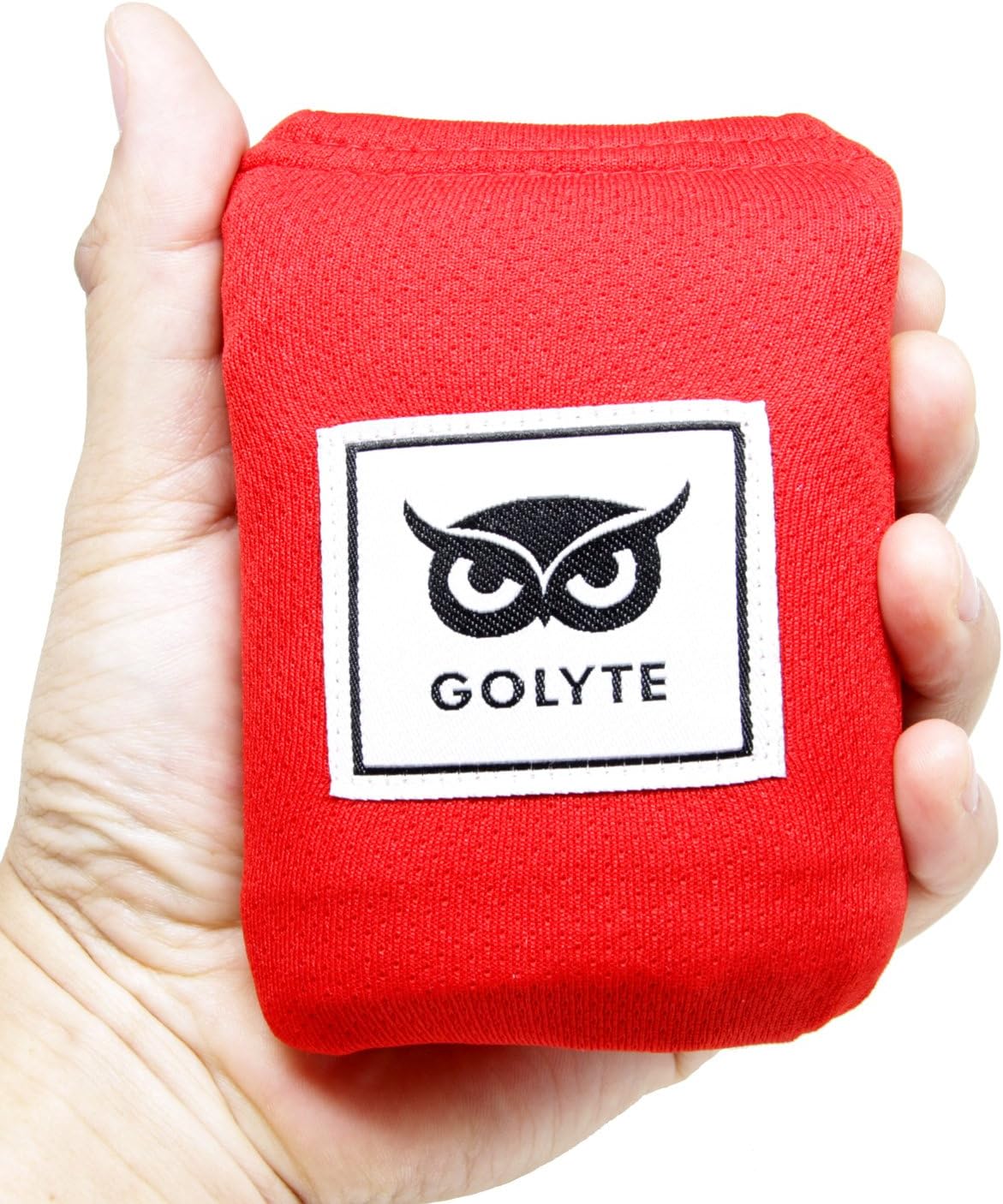 Golyte Beach Blanket/Picnic Blanket Mat Portable Easy Fold Extra Large Compact Lightweight Sand Free Proof/Waterproof with 4 Corner Loops Sand Pockets Machine Washable Red