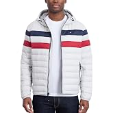Tommy Hilfiger Men's Water Resistant Ultra Loft Filled Hooded Puffer Jacket