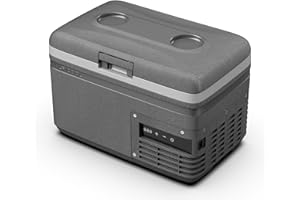 Alpicool MG9 Mini Portable Freezer, 12 Volt Car Refrigerator, 9 Quart Fast Cooling, with 12/24V DC and 100-240V AC for Outdoor, Camping, RV, Truck