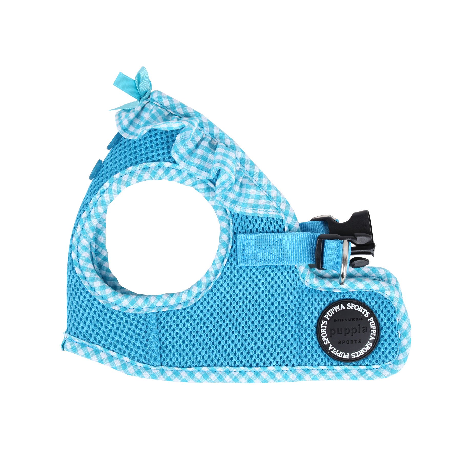 Puppia Vivien Harness B, Medium, Sky Blue