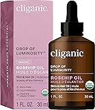 Cliganic Organic Rosehip Seed Oil for