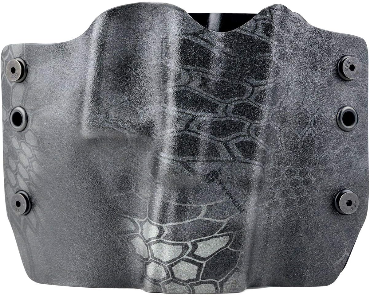 Kryptek Typhon Kydex OWB Holsters for More Than 135 Different Handguns. Left & Right Versions Plus Speed Clips Available.