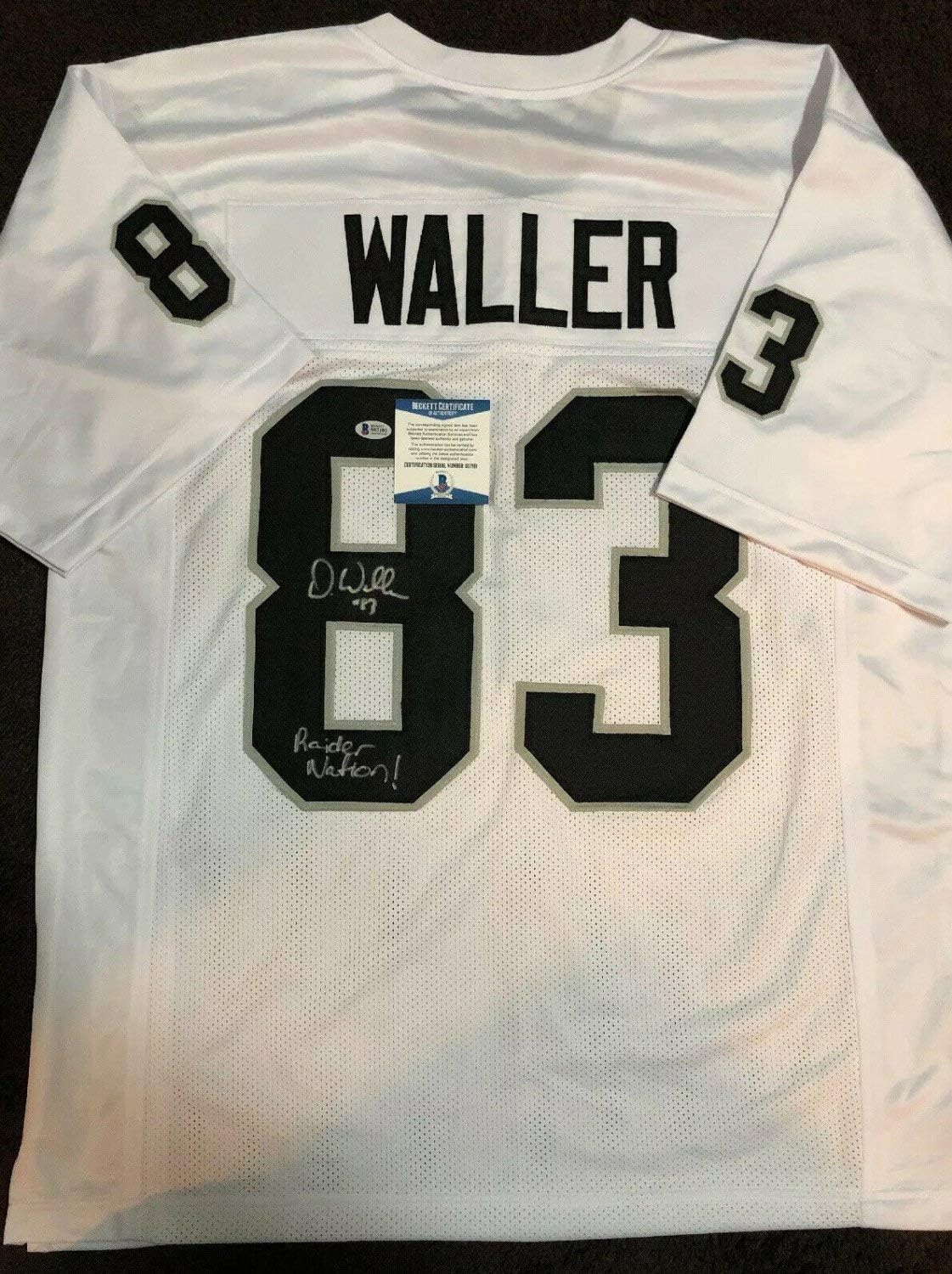 darren waller raiders jersey
